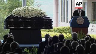 Nancy Reagan Remembered at Funeral