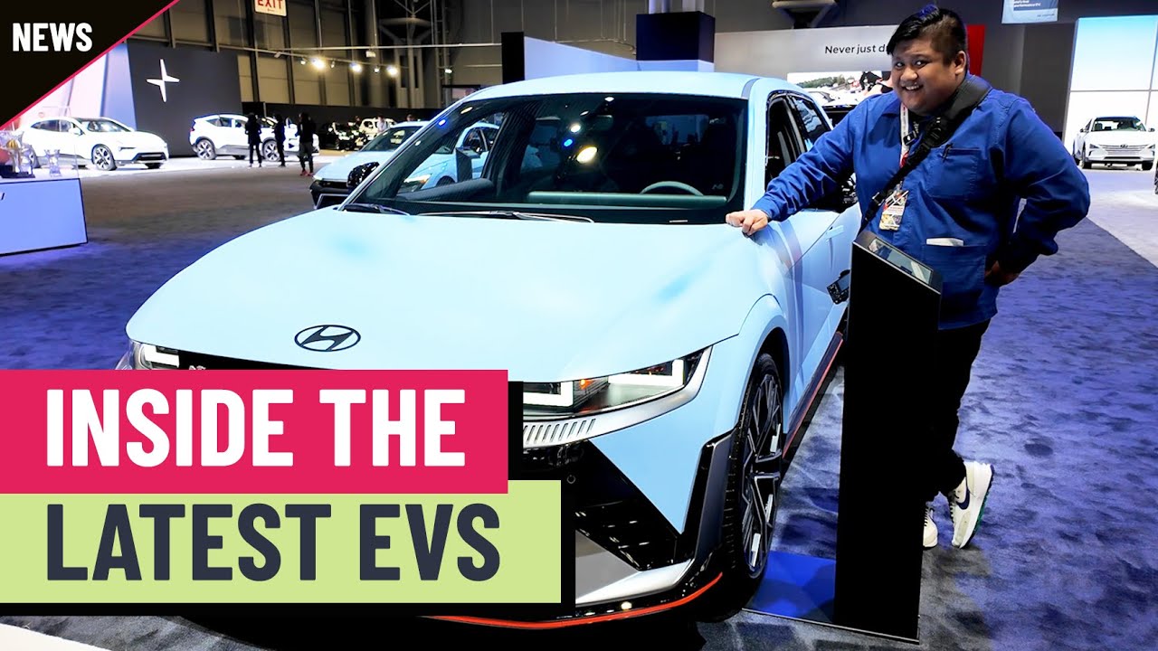We Tried Out the Coolest EVs at the New York Auto Show We Tried Out the Coolest EVs at the New York Auto Show