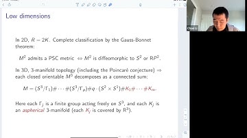 Chao Li: Classifying sufficiently connected PSC manifolds in 4 and 5 dimensions