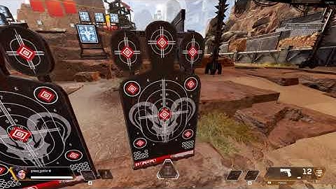 these targets LAUNCH YOU apex legends firing range bug!