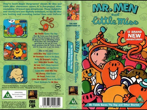 Mr. Men and Little Miss: Mr. Tickle Saves the Day and other stories (1997 UK VHS)