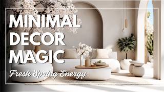 Modern Minimalist Spring Decorating Ideas 🌿 Clean Lines with Subtle Sophisticated Charmy