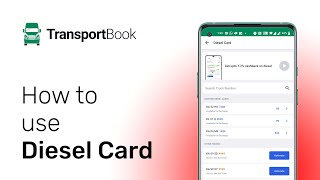 TransportBook Diesel Card | How to use Diesel Card in TransportBook App | Hindi screenshot 4