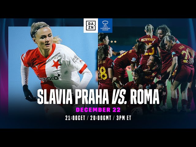 Slavia Praha x Roma: saiba onde jogo da Champions Feminina