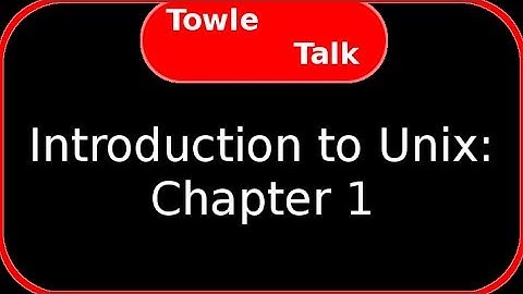 Introduction to Unix/Linux - Chapter 1