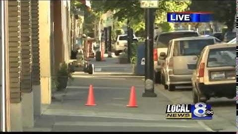 Bomb Squad investigating a suspicious package