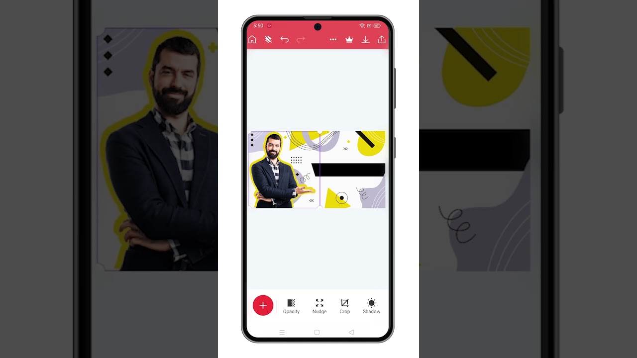 How to make Business Thumbnail in Thumbnail Maker! 📸✨#shorts #short #shortvideo