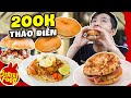 Burger Heo Nấu Chậm Ngập Tràn Sốt | 200K Ăn Sạch Món Tây Khu Thảo Điền | ĂN HÀNG 200K