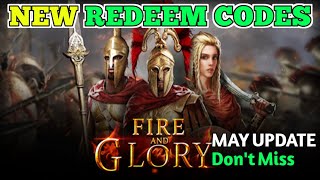 DON'T MISS💥 FIRE&GLORY BLOOD WAR NEW GIFT CODES 2024 | FIRE AND GLORY BLOOD WARS GAMEPLAY screenshot 2