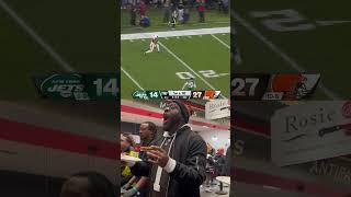sjohnsonvoiceovers Reacts To Jets Vs browns nflcreatoroftheweek