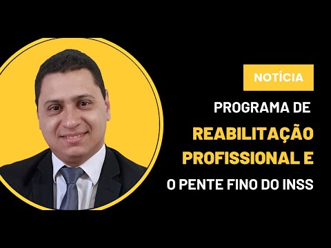 Pente fino na reabilitação profissional