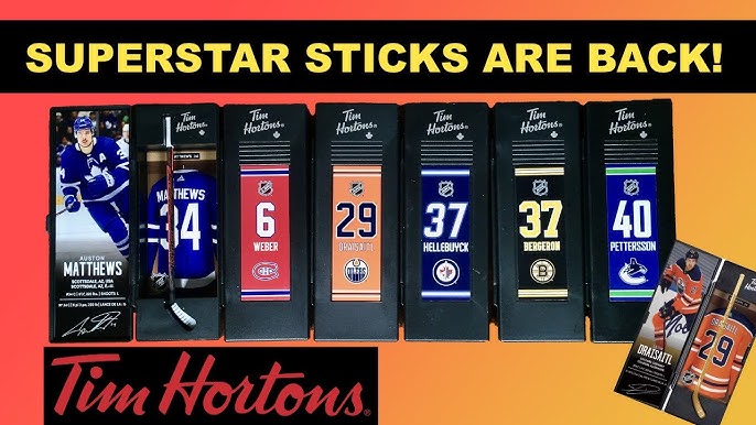 Tim Horton went from hockey sticks to stir sticks