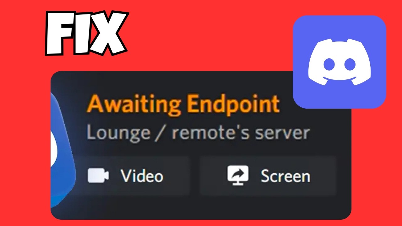 How to Fix “Awaiting Endpoint” Error on Discord | Discord Stuck on Awaiting Endpoint FIXED