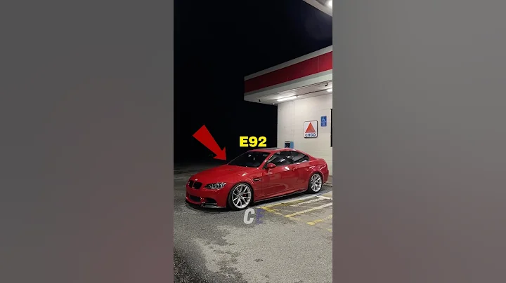 Why is BMW E92 only M3 with a V8 engine?