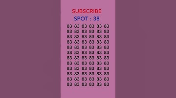 can you find 38 in 5 seconds? #wordpuzzlegame #game #mathematics #mindbendingquiz #puzzle