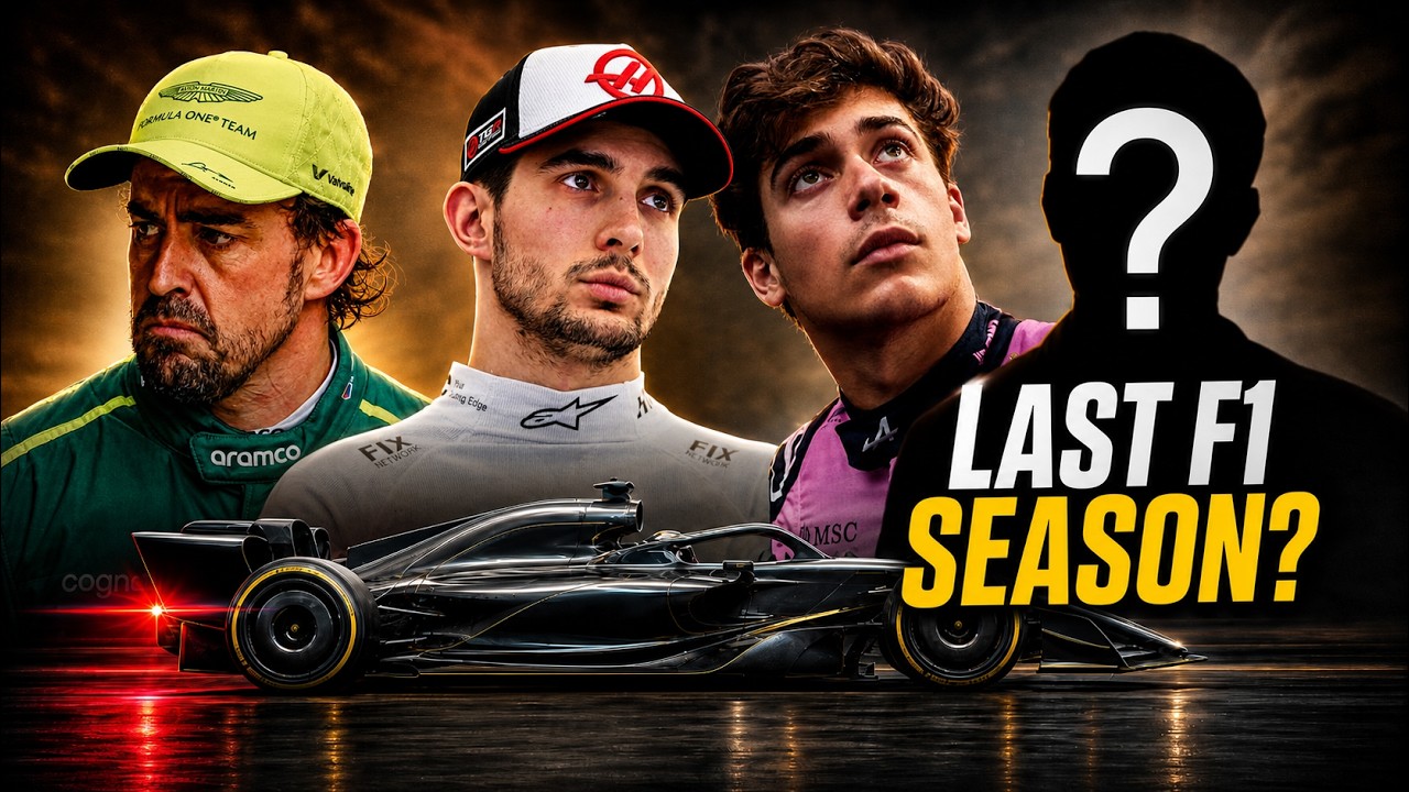 The Five F1 Drivers At Risk Of Losing Their Seats After 2026 - YouTube
