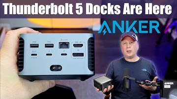 Thunderbolt 5 Docks Are Here For Macs - Anker Prime TB5  Docking Station