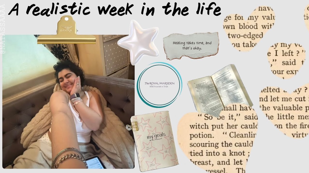 A realistic week in my life | recovery, journaling, reading 📖 🤍