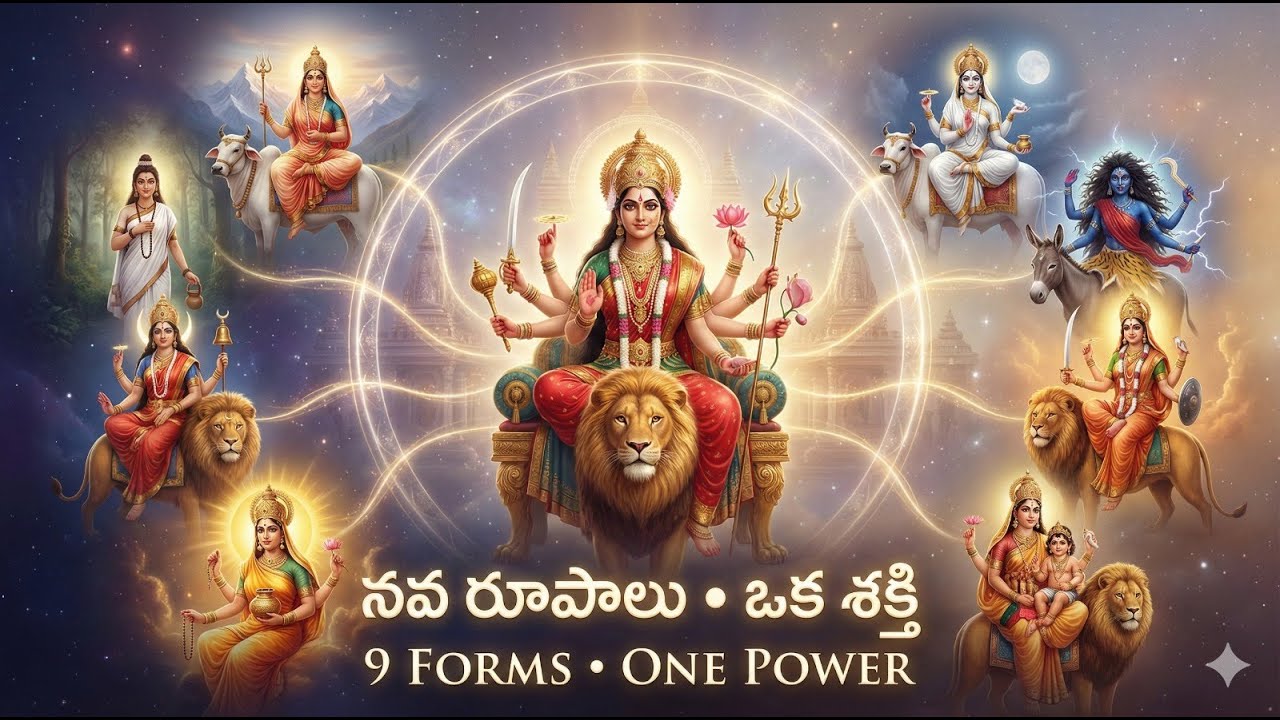 నవ దుర్గ స్తోత్రం | నవ రూపాలు – ఒక శక్తి | NAVA DURGA STOTRAM