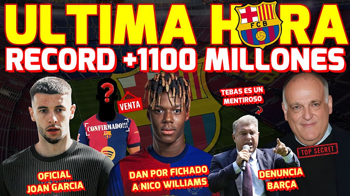 💥RECORD BARÇA 1100 MILLONES 🔥DENUNCIA A TEBAS 💰JOAN GARCIA OFICIAL 🗣DAN POR FICHADO A NICO