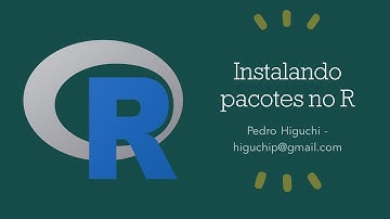 Instalando pacotes no R