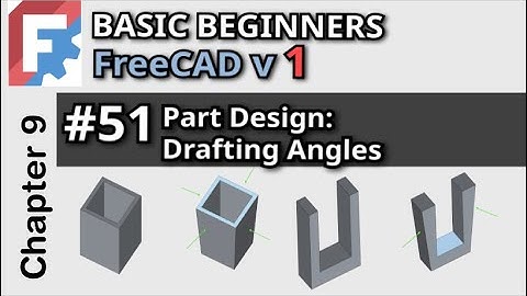 Onderdeelontwerp: Hoeken tekenen | Basis Beginners FreeCAD Les 51