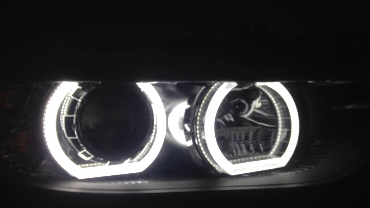 F30 Morimoto Projectors & LED Acrylic Halo Rings