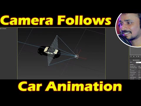 Camera Follows Car Animation 😍🤗| kaboomtechx