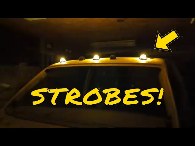 Making My Cab Lights Strobe Using An