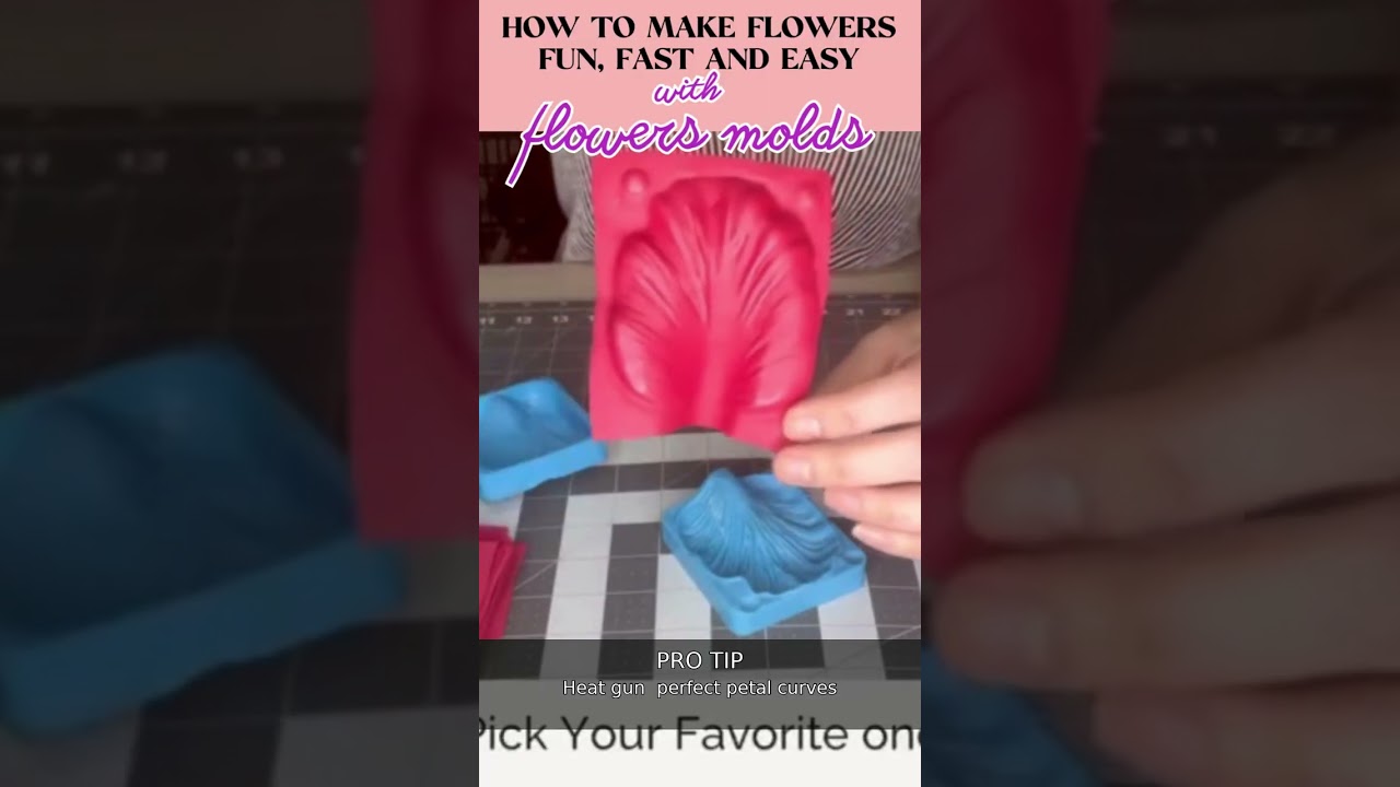 The secret behind giant foam flowers #Shorts