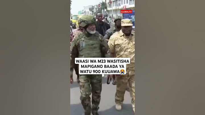😭WAASI WA M23 WASITISHA MAPIGANO BAADA YA WATU 900 KUUAWA😭💔🖤 #breaking #globaltv #shortsvideo