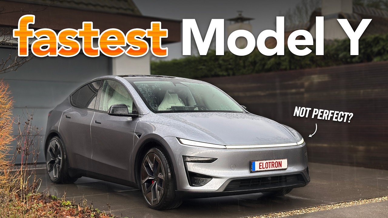 New Tesla Model Y Performance (510 hp) - POV drive & everything you ...