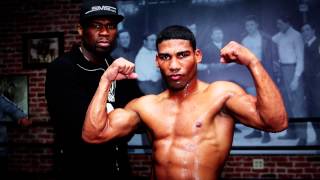 Yuriorkis Gamboa and 50 Cent  by Anna Dragost