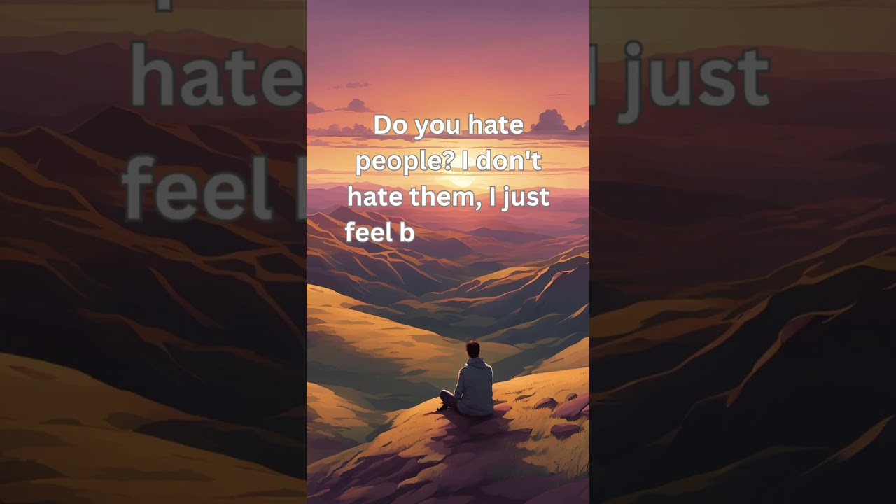 Solitude: Peace, Not Hate! 