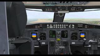 Crj-200 Jrollon, X-Plane 10. Lebl Low Visibility Landing Ils