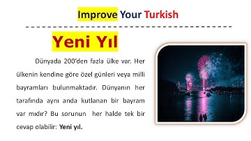 Learn Turkish: Listening and Reading A1-A2 (Dinleme-Okuma) No: 6