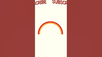 🌈Draw Rainbow using Turtle Graphics in Python|Drawing Rainbow with Python Turtle|#short#python#viral