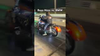 V8 Boss Hoss Motorcycle vs. BMW