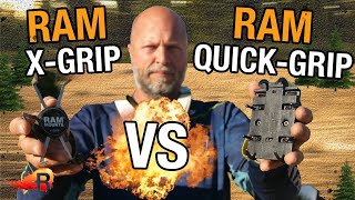 RAM XGRIP VS RAM QUICK GRIP | Motorcycle Phone Mounts