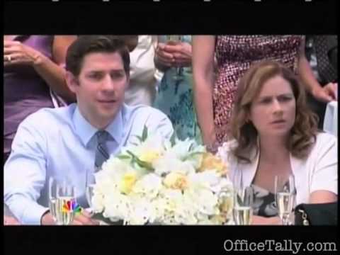 the office wedding