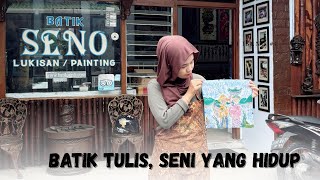 Batik Experience! Dari Sketsa sampai Jadi Karya Indah. Eksplorasi di Batik Seno Jogja🙌🏻🤩