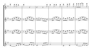 Leonard Cohen - Hallelujah (from Shrek Soundtrack) - Arranged for Flute Quartet
