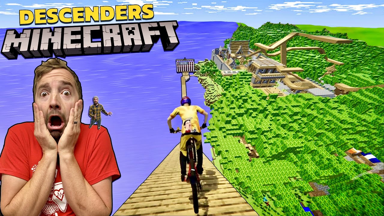 Minecraft Accessibility Ramp 5,000 FOOT BIKE RAMP IN MINECRAFT!? - YouTube