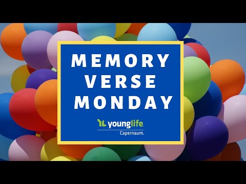 Memory Verse Monday