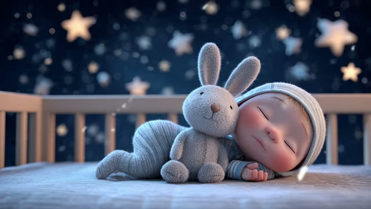 Mozart Brahms Lullaby 🎵 Sleep Instantly in 3 Minutes 🌙 Overcome Insomnia 💤 Soothing Baby Music