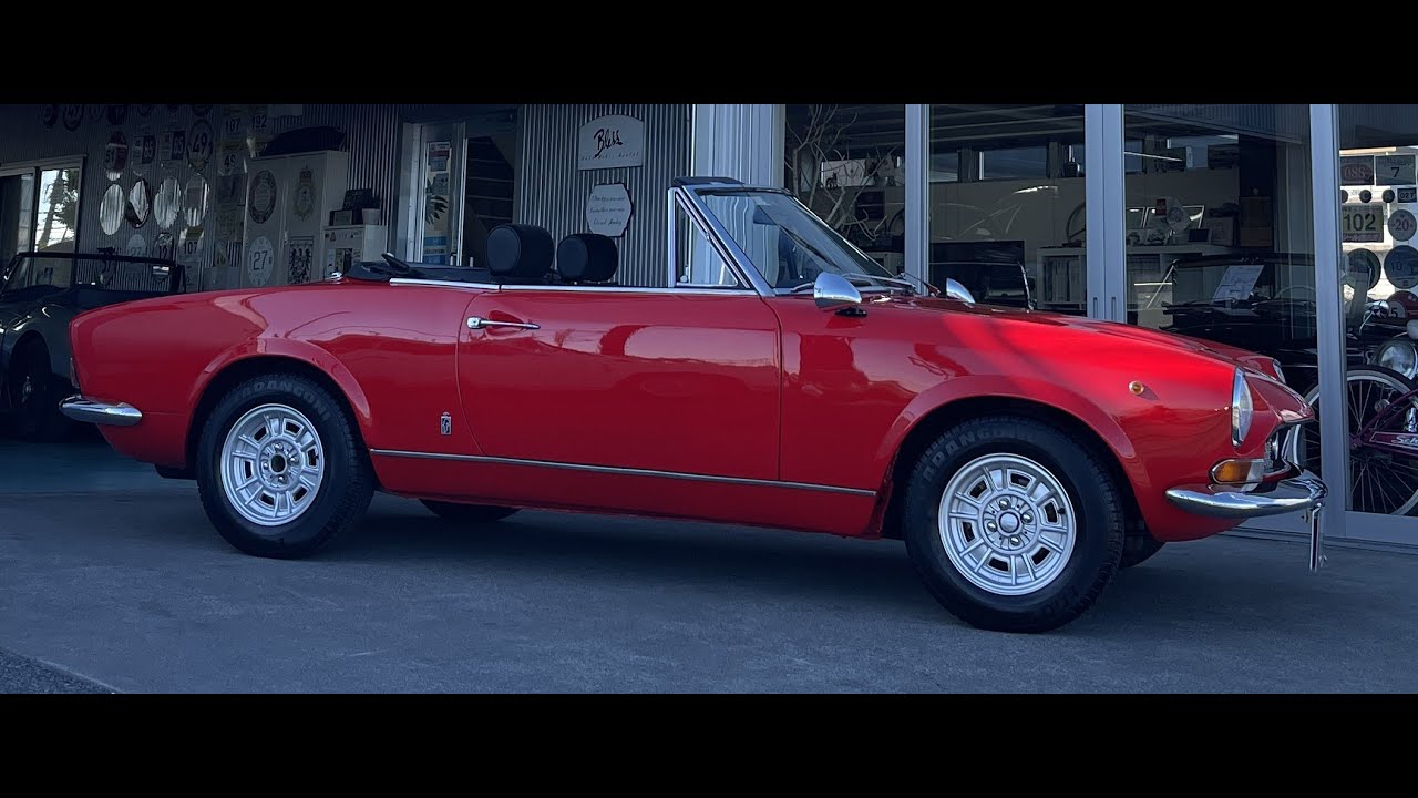 1972y FIAT 124 SPIDER1600 (BS1) By Bless - YouTube