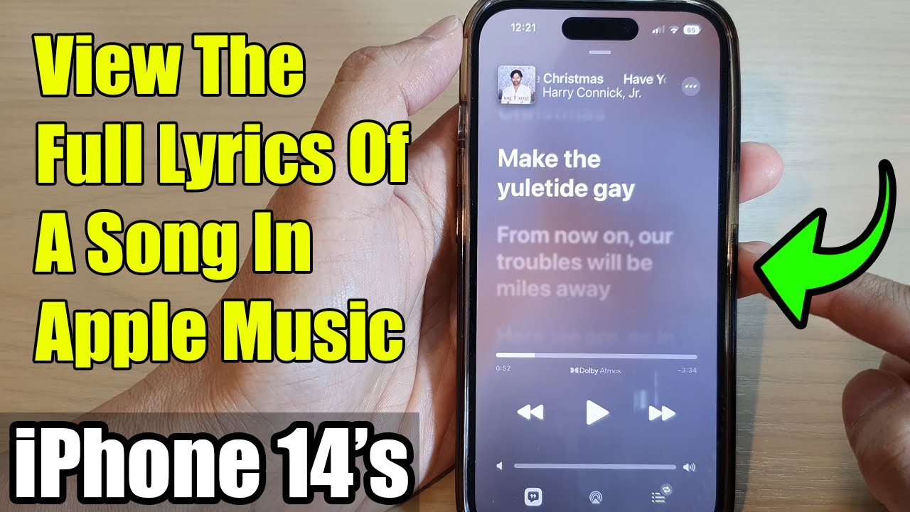 How to See Lyrics on Apple Music