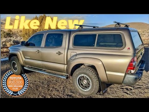 This High-Mileage Toyota Tacoma Just Won’t Quit! Built to Last - YouTube