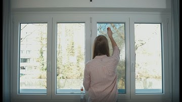 How to apply d-c-fix® static cling functional film