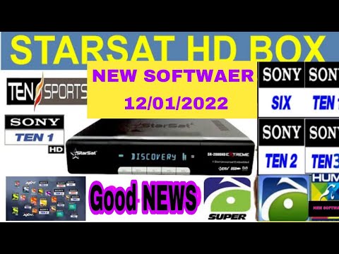 StarSat SR 90000HD EXTREME NEW SOFTWAER 2022 